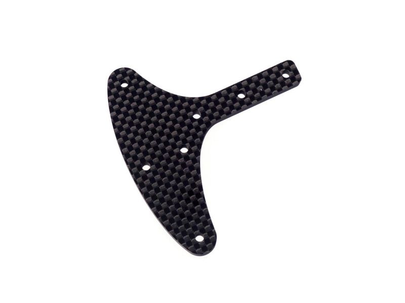 CHASSISSTREBE HINTERACHSE UNTEN - CARBON 5mm (1 Stk)