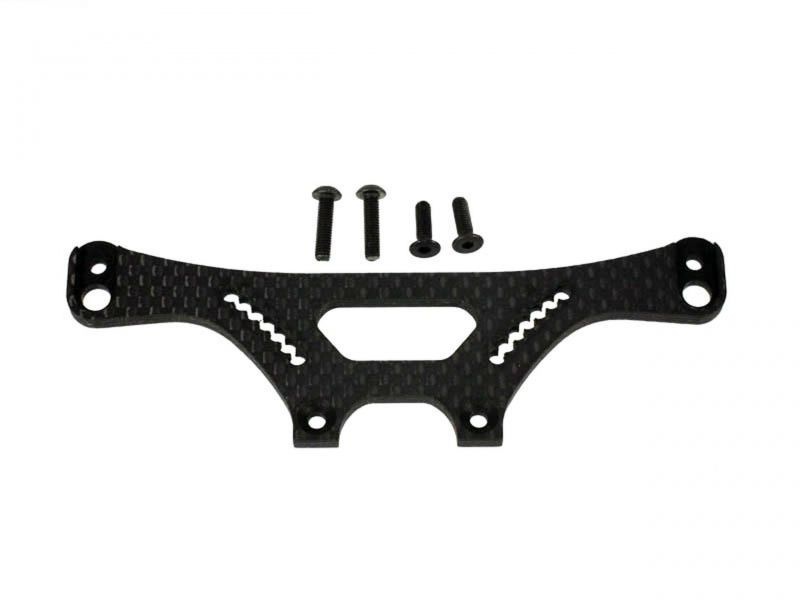 Dämpfer-Befestigungsplatte HA 4mm MTX-4