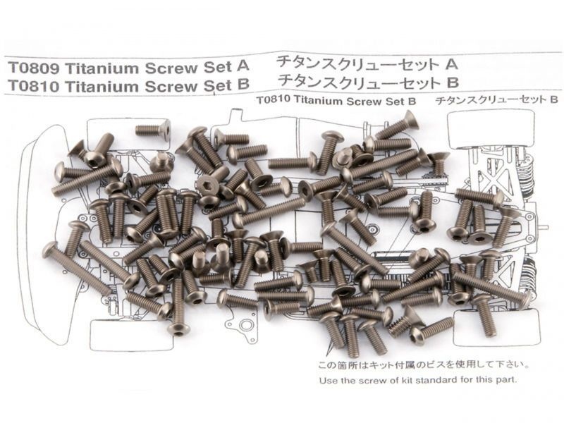 Schraubenset Titan oben MTX-4
