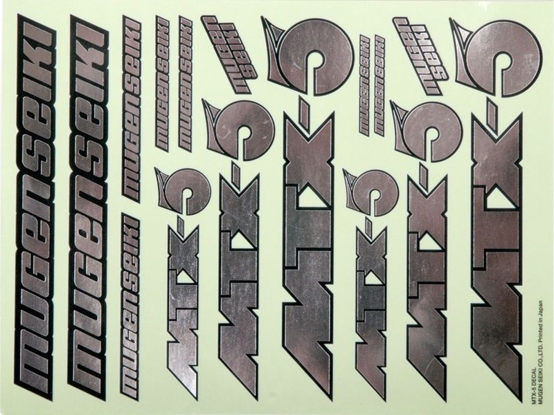 Dekorbogen silber MTX-5 (3)