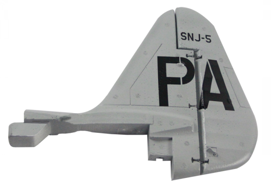 Freewing AT-6 grau Seitenruder