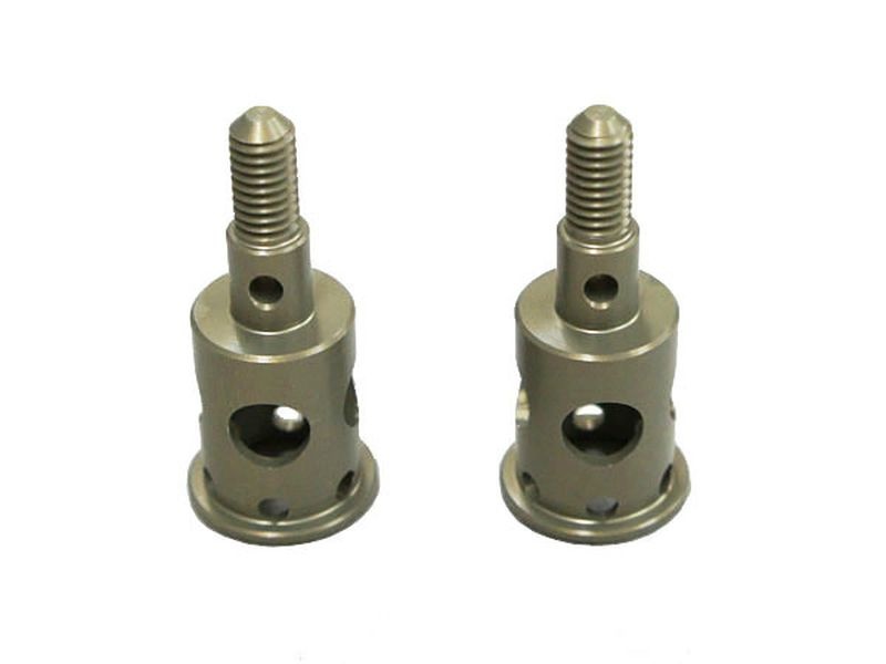 Alu-Achswele 7075 hard anodized