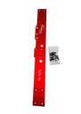 Skidplate Alu 7075 rot eloxiert 4mm (Bashbar)