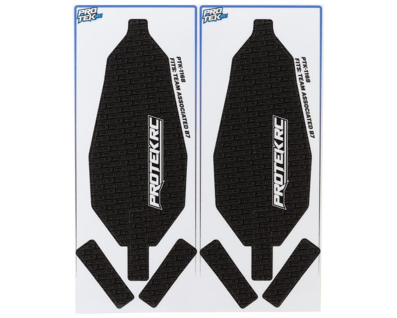 Chassis Protector schwarz für Asso B7 (2)