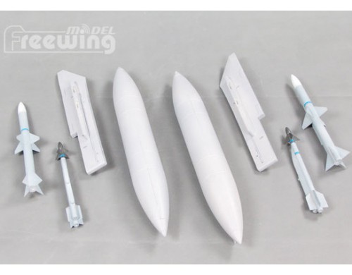 Freewing F-15 90mm Raketen und Pylone
