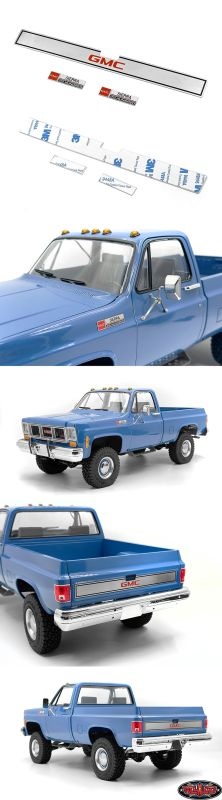 Rear and Side Metal GMC Emblems