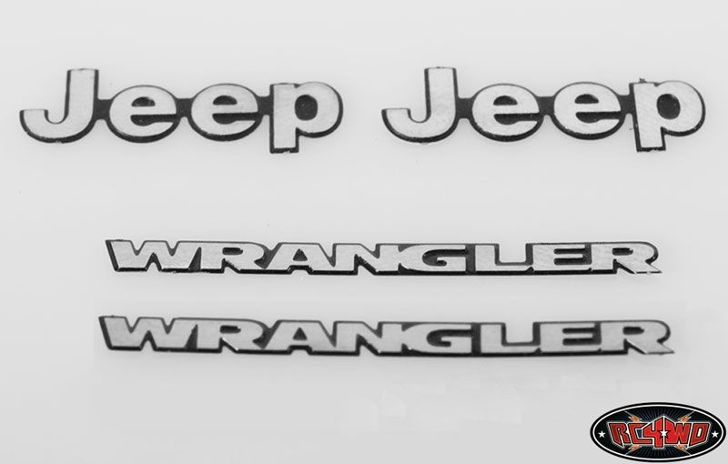1/10 Metal Logo for Tamiya CC01 Wrangler