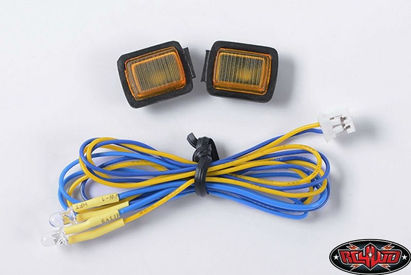 Turn Signal LED Light Set for Tamiya CC01 Jeep Wrangler (Det