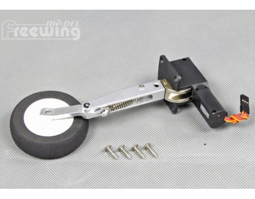 Freewing F-15 90mm Hauptfahrwerk links