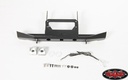 Solid Rear Bumper w/Lights for Axial SCX10 II XJ (Black)
