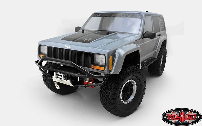 Krabs Front Bumper for Axial SCX10 II XJ (Black)