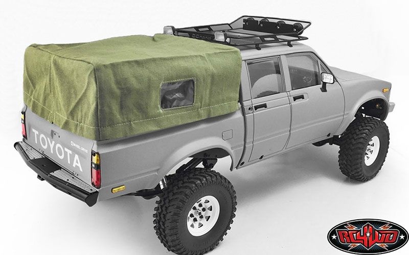 Bed Soft Top w/Cage for Mojave II Four Door (Green)