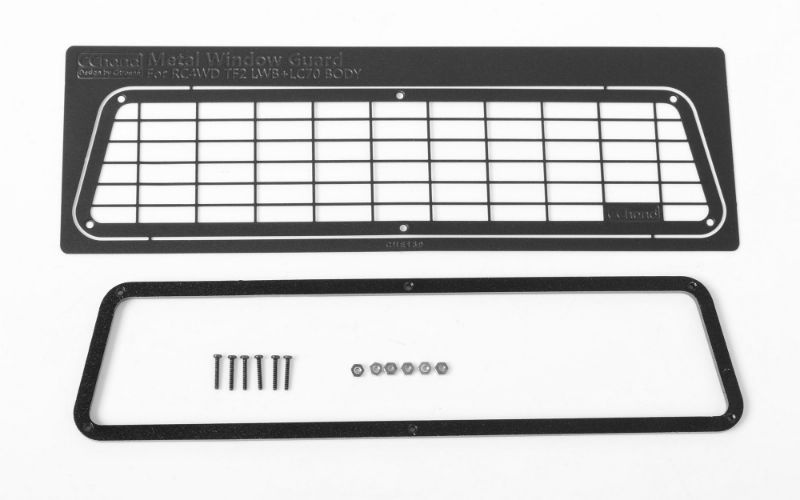 Metal Rear Window Guards for Land Cruiser LC70 Body