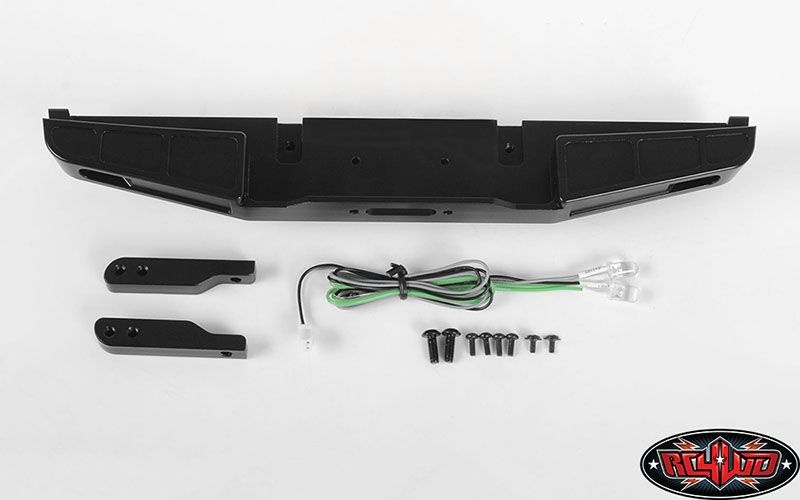 Seilwinden Bumper vorn m. LED Beleuchtung f. Traxxas Bronco