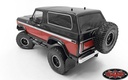 King Reifenhalterung für Traxxas Bronco Schwarz