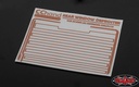 Rear Window Defroster Decal for Gelande II (D90/D110)