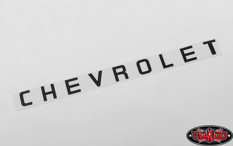Rear Metal Logo for Axial SCX10 II 1969 Chevrolet Blazer