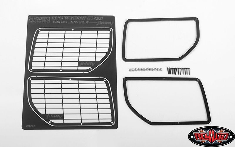 Metal Side Window Guard for MST 1/10 CMX w/ Jimny J3 Body