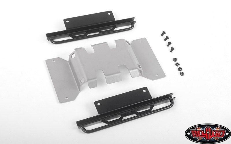 Rough Stuff Skid Plate w/Sliders for MST 1/10 CMX w/