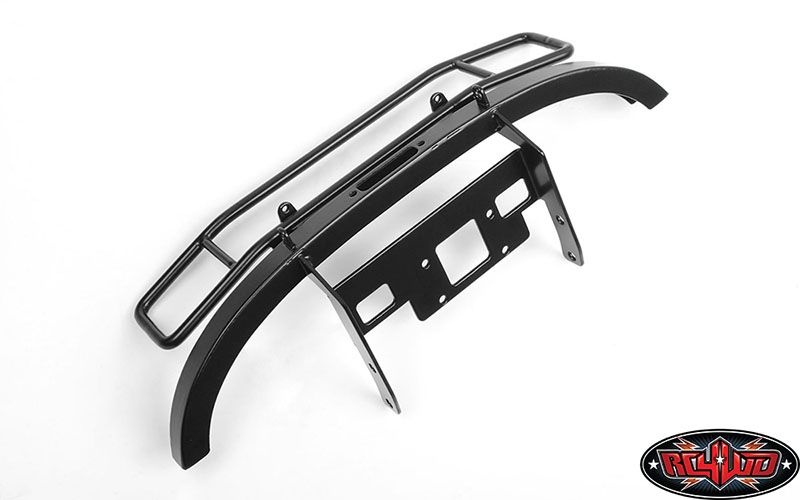 Ranch Steel Front Winch Bumper for Axial 1/10 SCX10 II UMG10