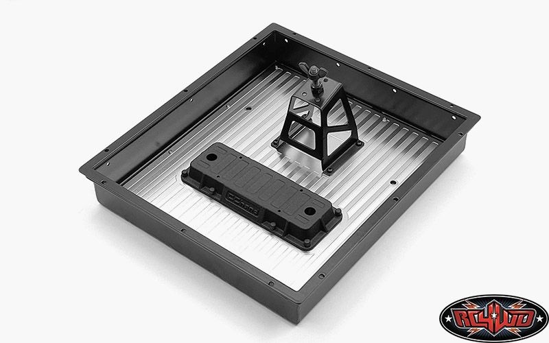 Tarka Drop Bed mit Reifenhalter und Stahlplatte