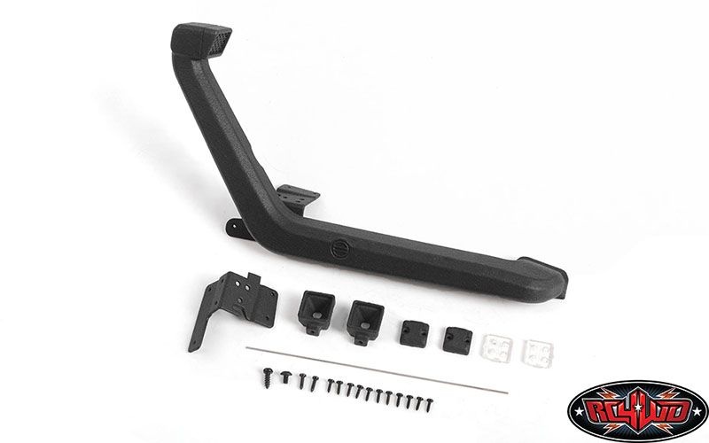 Snorkel w/ Flood Lights and Antenna for Axial 1/10 SCX10 III