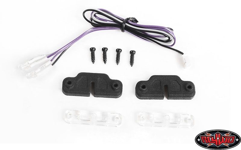 Inner Fender Rock Lights w/ LED Light Kit for Axial 1/10