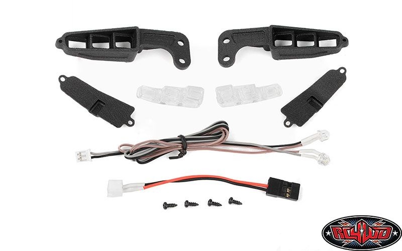 Fog Lights W/ LED Lighting System for Traxxas TRX-4 2021 For
