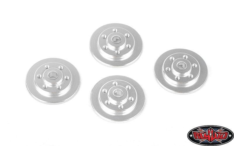 SLVR Micro Series 1/24 Wheel Hub and Rotors AXIAL SCX24 1/24