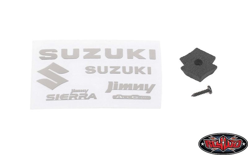 Metal Logo Set for MST 4WD Off-Road Car Kit W/ J4 Jimny Body