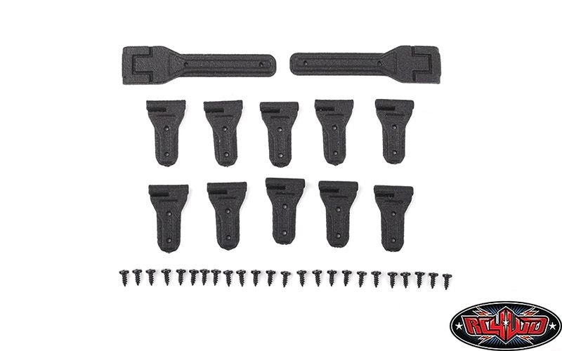 Complete Door and Tailgate Hinge Set for Axial 1/10 SCX10