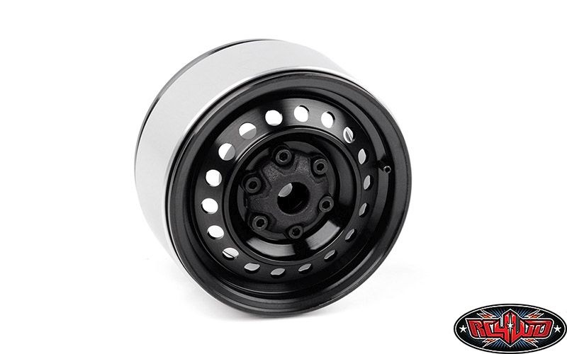 Rad 1.9 Aluminum Internal Beadlock Wheels (Black)