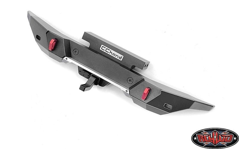 Rook Metal Rear Bumper with Hitch Bar for Traxxas TRX-4 2021