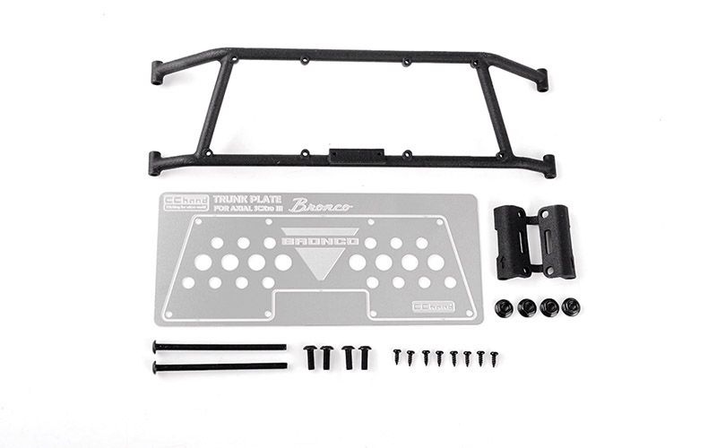 Rear Tailgate Extender for Axial SCX10 III Early Ford Bronco