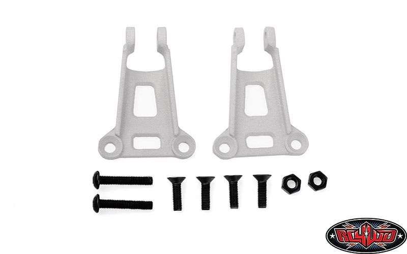 Front Shock Mounts for Trail Finder 2 Chassis (Silver)
