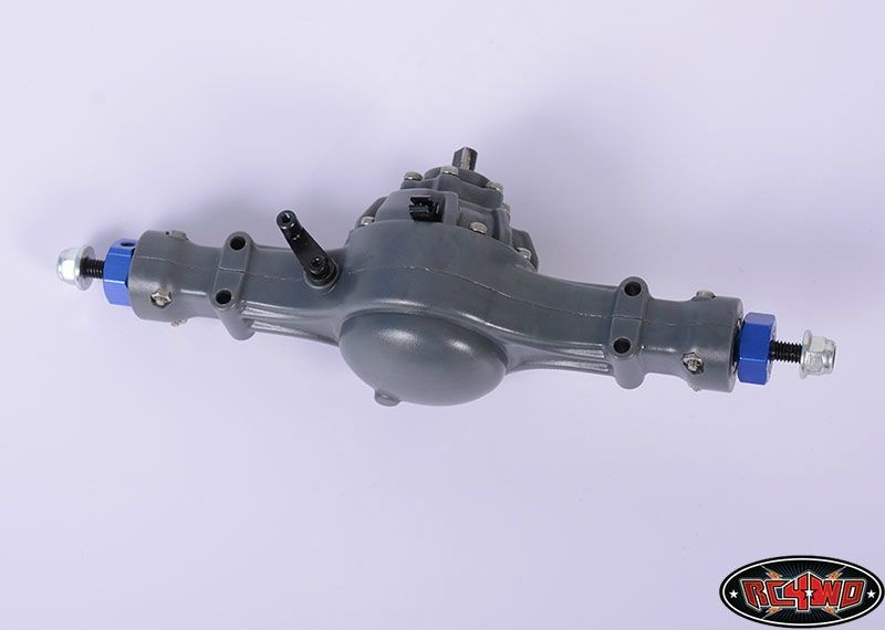 SLVR Scale Semi Truck Rear Axle with Locking Differential (G