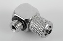 Hydraulic Connector M5 x 4mm Tube (90deg)