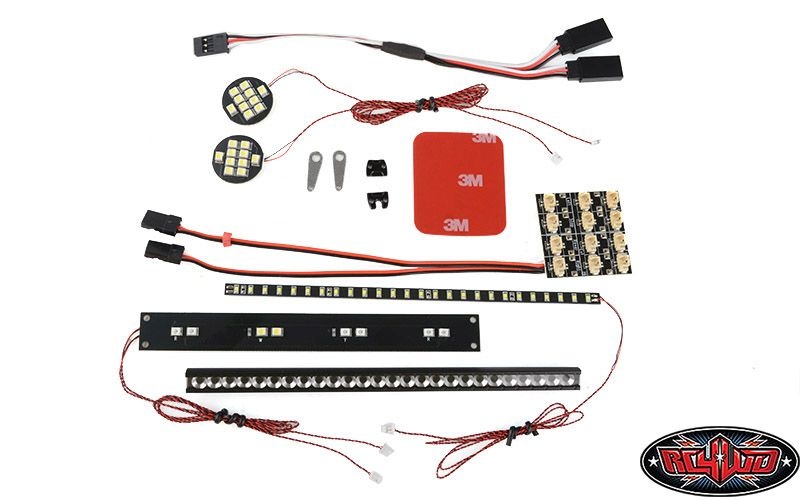 LED Licht System mit Lichtleiste