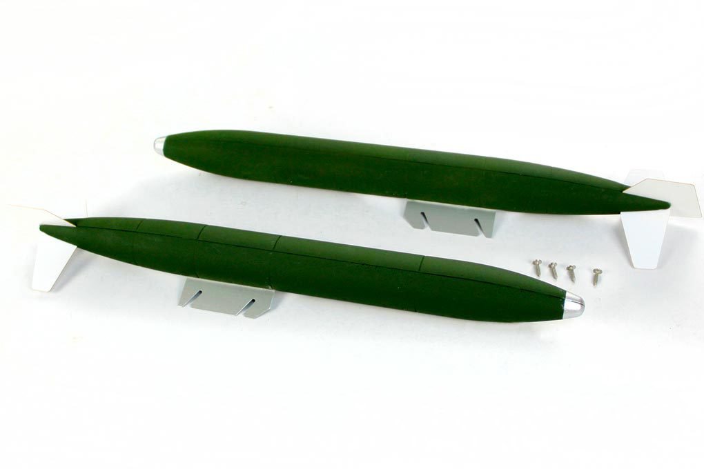 Freewing F-104 Starfighter 70mm Abwurftanks