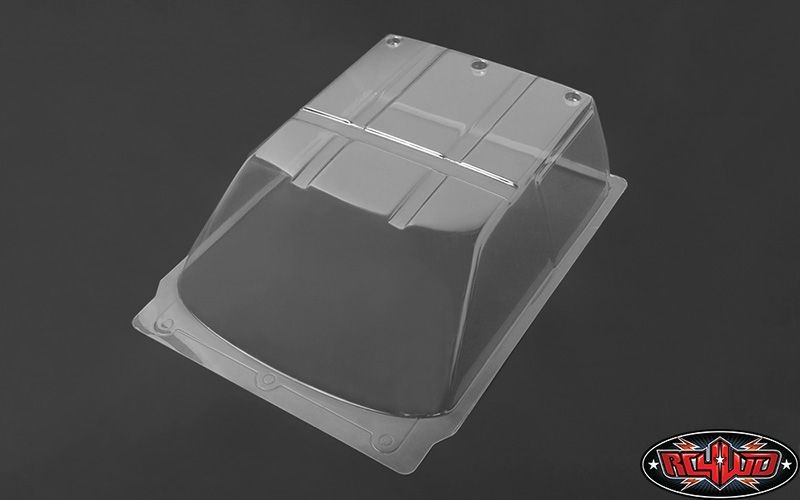 Mojave II Four Door Clear Lexan Windshield