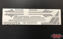 Clean Stripes for Mojave II 2/4 Door Decal Sheet(Grey)