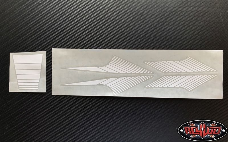 Classic Stripes for 1985 4Runner Sheet (White)