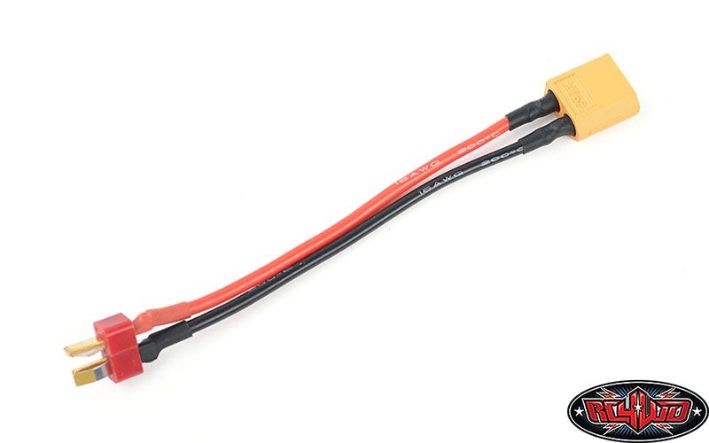 T Style Male to XT60 Male Connector Adapter