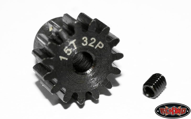15t 32p Hardened Steel Pinion Gear