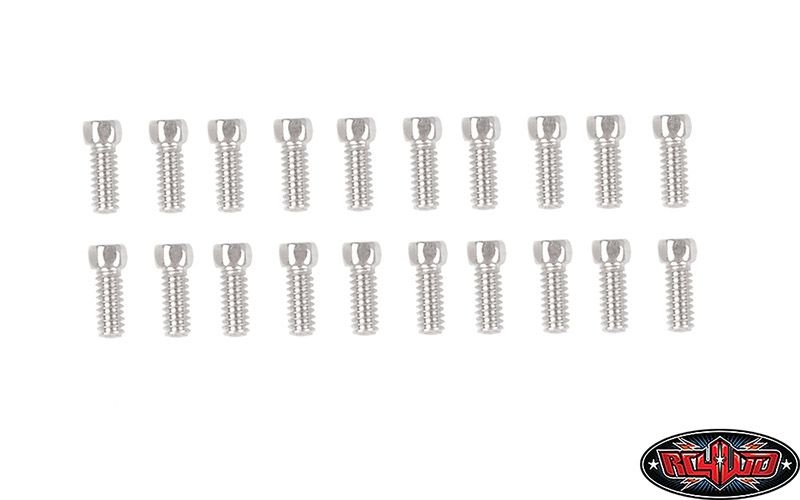 Sechskantschrauben M1.6x4mm silber
