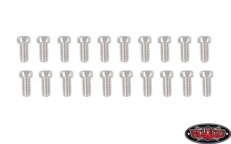 Sechskantschrauben M3x6mm silber