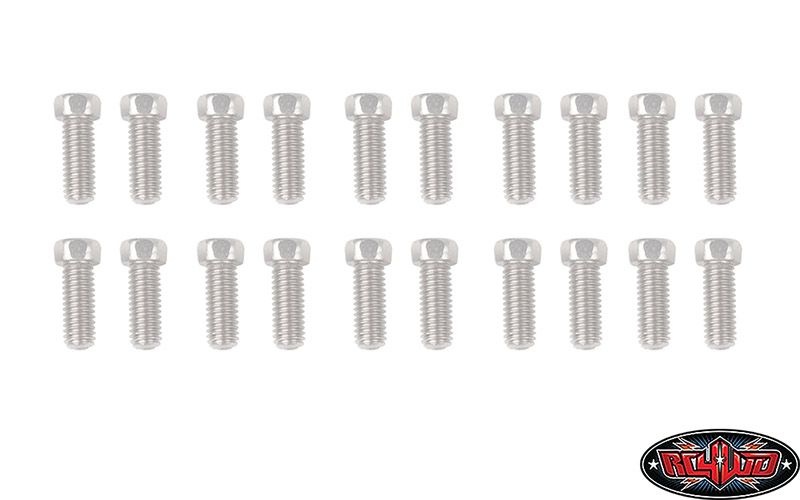 Sechskantschrauben M3x8mm silber
