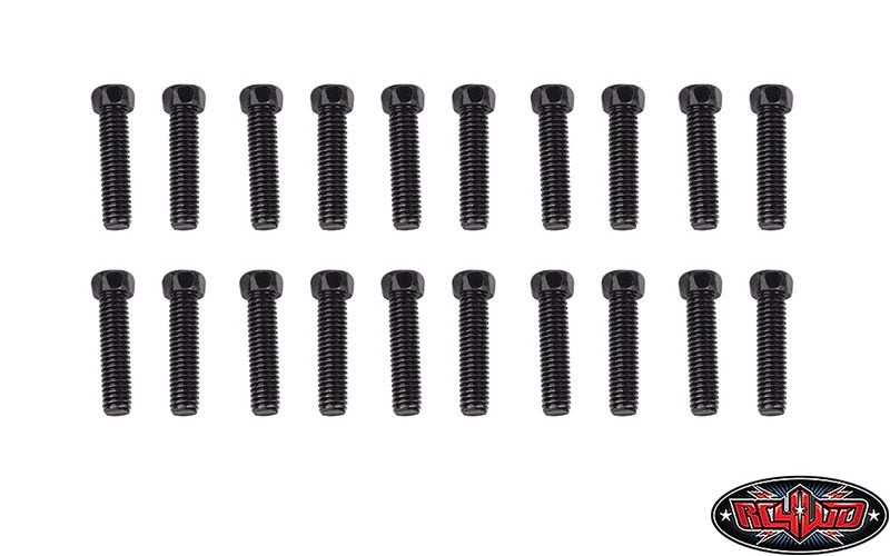 Sechskantschrauben M3x12mm schwarz
