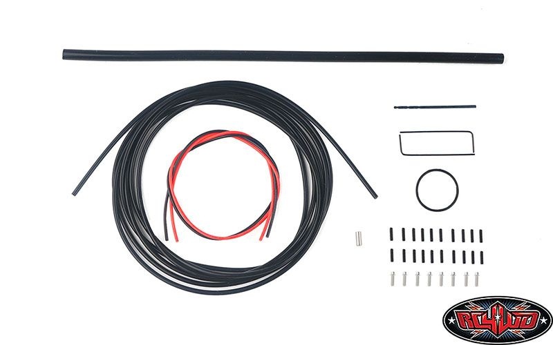 Small-Block-V8-Motorraum mit Verkleidungs-Set