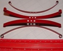 Red Super Soft Flex Leaf Springs (4)